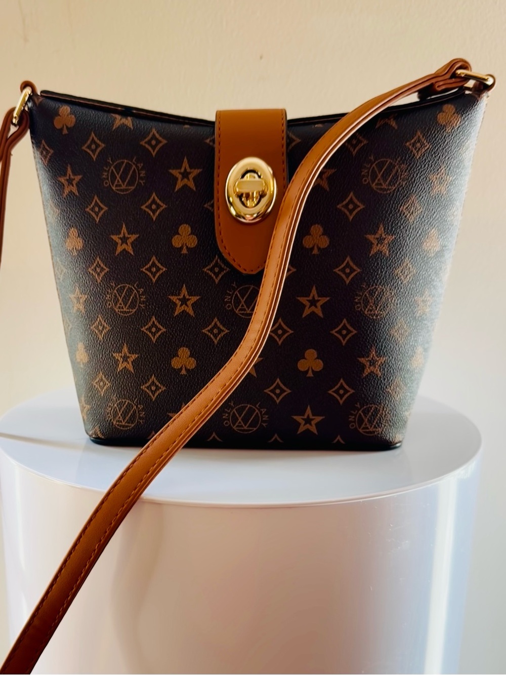 Only Lany Crossbody All Seasons Bag With Unique Fold Over Closure